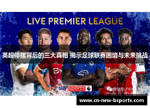 英超停摆背后的三大真相 揭示足球联赛困境与未来挑战